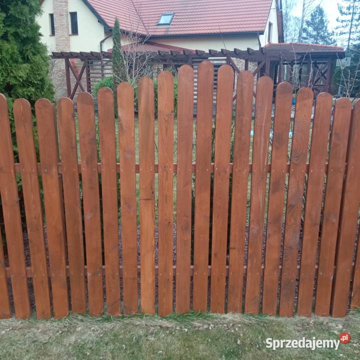 Ogrodzenia drewniane ze sztachet drewno Ogrodzenia i bramy kujawsko-pomorskie Bydgoszcz