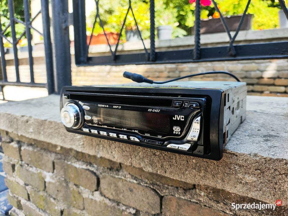 Radio samochodowe JVC KDG402 CDMP3 Wysyłka Niegowonice