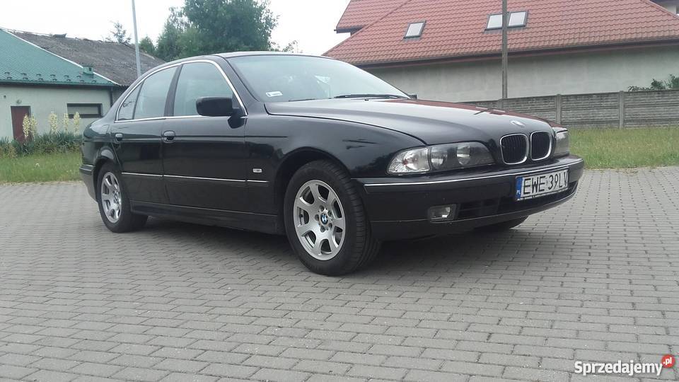 BMW E39 20MB52 GAZ SEKW ST TECH DL OPLT 2X ALU Zarejestrowany w Polsce Seria 5 Samochody osobowe Zduńska Wola
