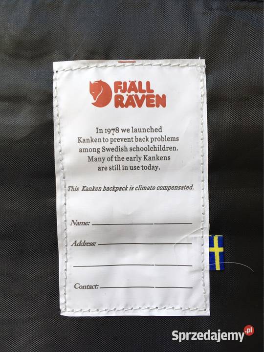 Plecak NOWY Fjallraven kanken 20L Gdynia