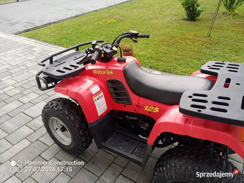 Niemiecki Quad Motortek 125 nowy Motocykle, skutery, quady Brzozów