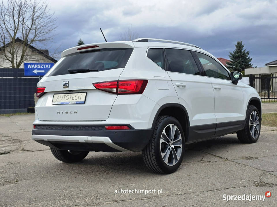Seat Ateca slicznyzadbanyLedkamera kurtyny powietrzne Białogard