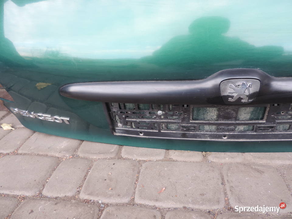 KLAPA TYLNA BAGAŻNIKA PEUGEOT 206 KQM Nowy Sącz