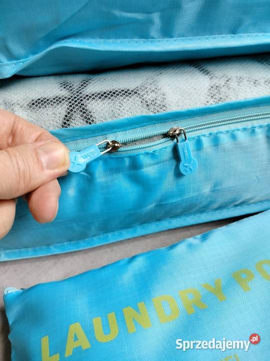Duże organizery podróżne 6 sztuk pokrowce do Jastrzębie-Zdrój sprzedam