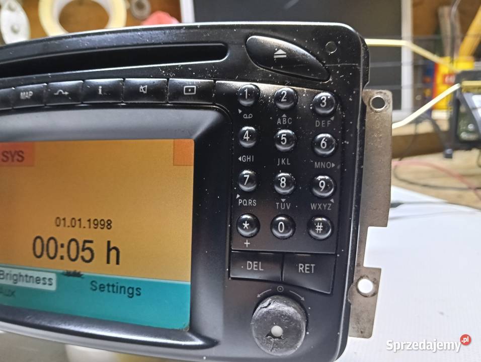 Mercedes w203 w209 radio nawigacja CD Drążdżewo Nowe