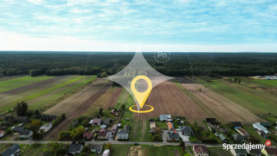Działka budowlana w Lachówce Dużej gmina Zalesie Nieruchomości Lachówka Duża
