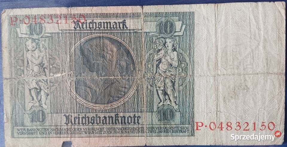 10 Marek Niemcy 1929 r seria PZ Kolekcje Konin