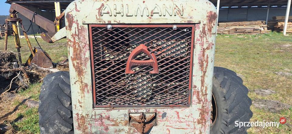 Ładowarko koparka AHLMANN nieuszkodzony Syców