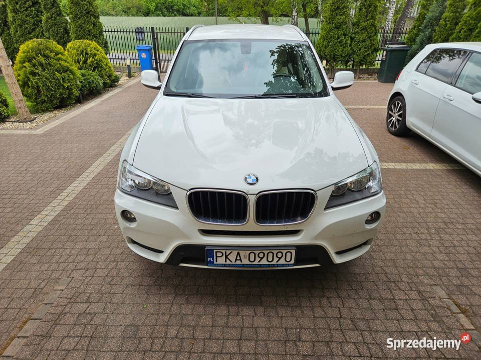 BMW X3 xDrive 20D światła do jazdy dziennej