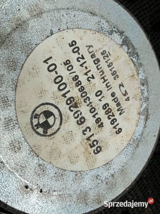 GŁOŚNIK KOMPLET 6919353 6919354 Bmw Seria 5 V