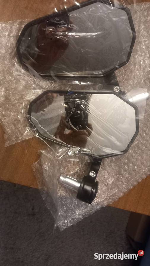 Lusterka motocyklowe supermot cnc sprzedam