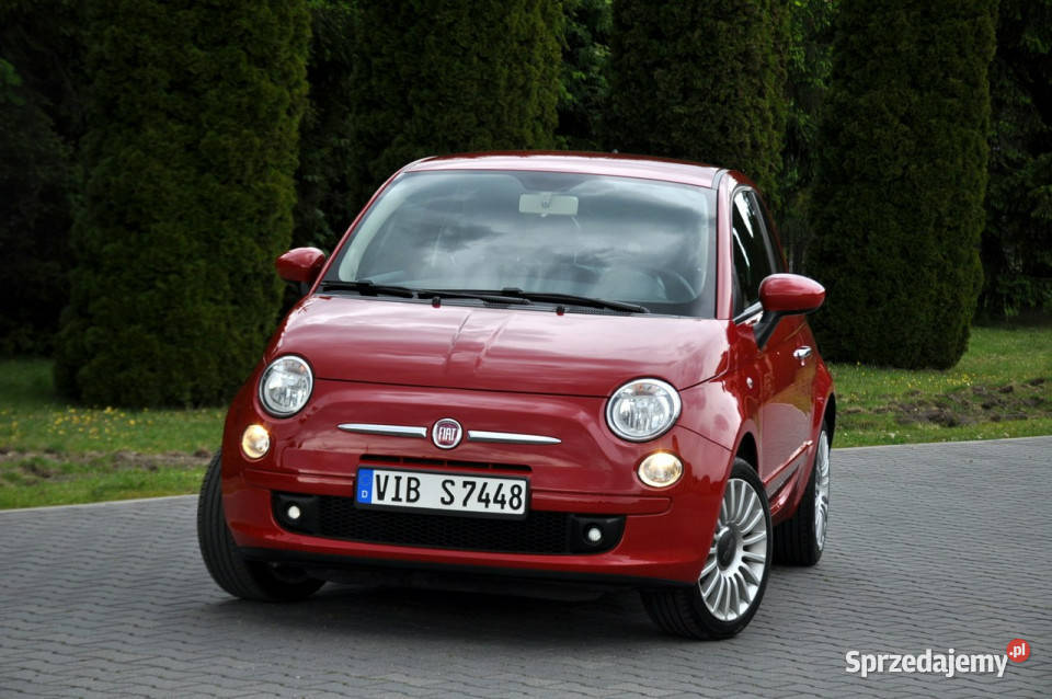Fiat 500 12i69SkóryKlimatyzacjaChromI gniazdo SD Ostrów Mazowiecka