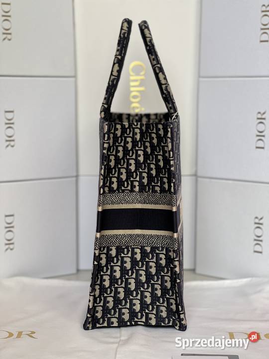 Torebka Dior Tote Book Dark Blue Warszawa sprzedam