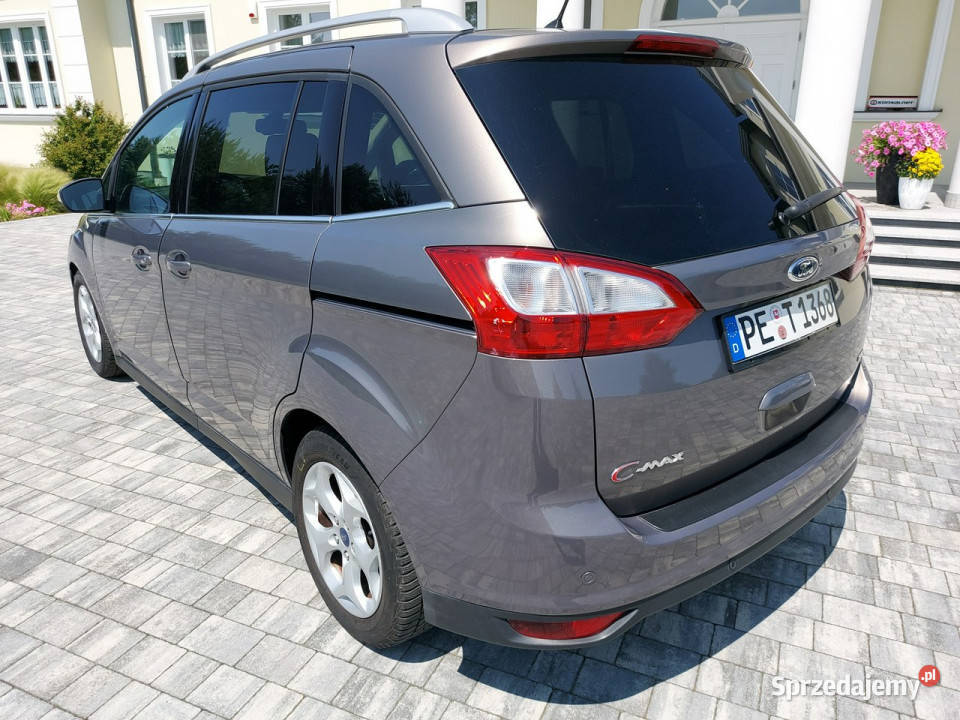 Ford Grand C 16 benzyna navi bezwypadkowy Rok produkcji 2012 Grand C-MAX Drelów sprzedam