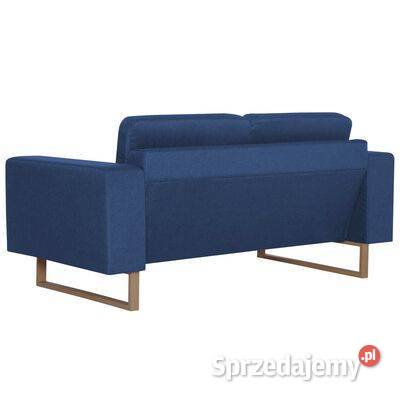 vidaXL 2osobowa sofa tapicerowana tkaniną Sofy i kanapy mazowieckie Warszawa