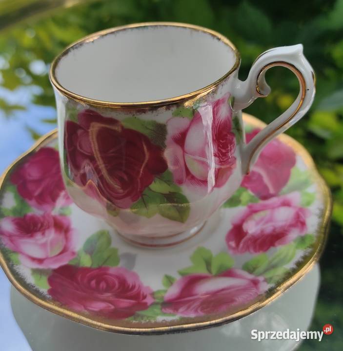 ROYAL ALBERTOLD ENGLISH ROSEkolekcjonerskie Duo Pabianice
