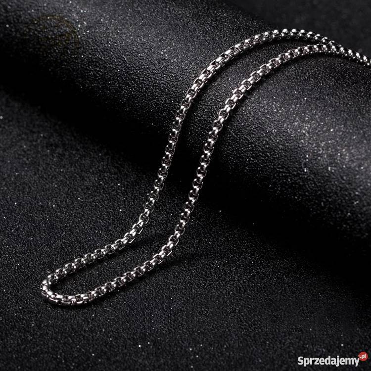 Łańcuszek splot pancerka z czystej stali Starachowice