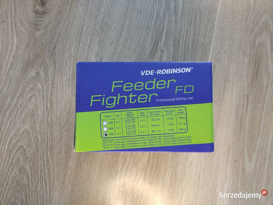 NOWY Kołowrotek VDERobinson Feeder Fighter FD Iława sprzedam