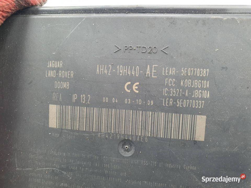 MODUŁ LAND ROVER RANGE ROVER VOGUE AH4219H440AE Pozostałe kujawsko-pomorskie