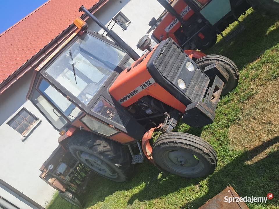 Ursus 2812 i MF 255 generalnym silnika Płońsk