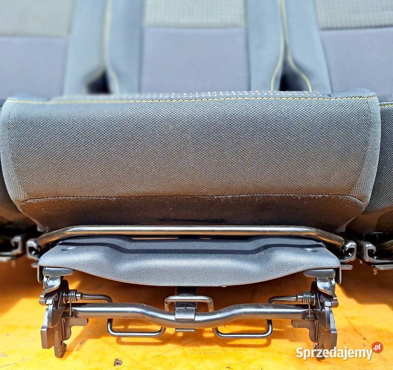 RENAULT SCENIC III FOTELE TYŁ 2 RZĄD 3 Części samochodowe Radom