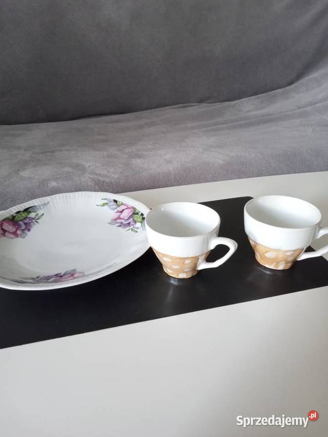 2 filiżanki Bogucice Porcelana i szkło Mysłowice