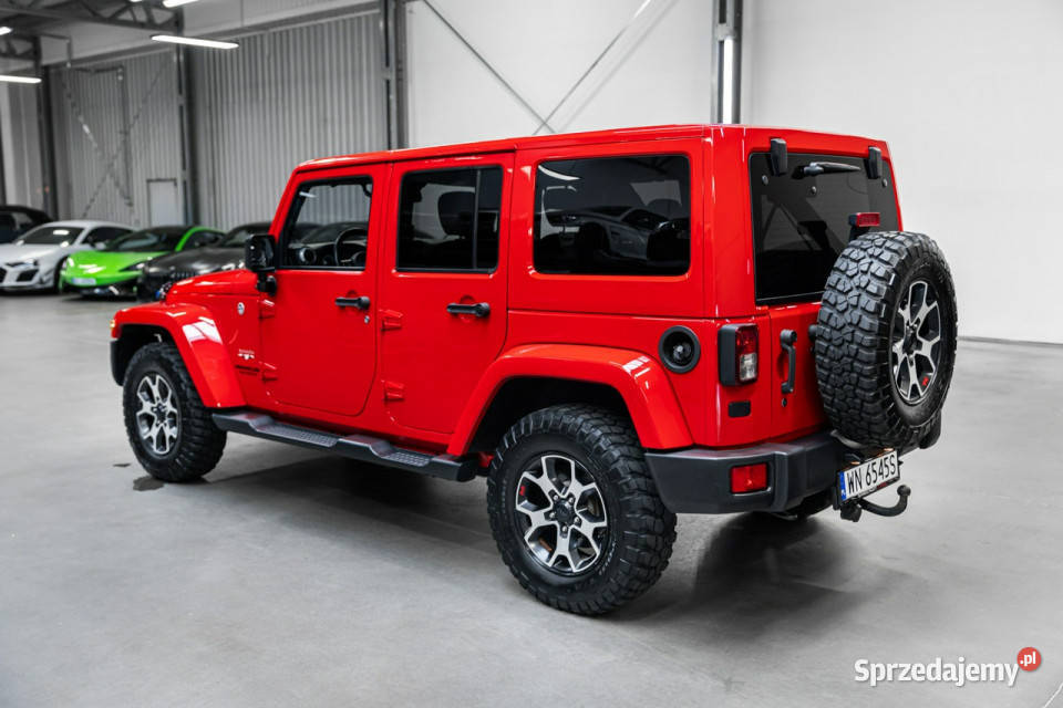 Jeep Wrangler Sahara Unlimited 286 Krajowy benzyna Węgrzce