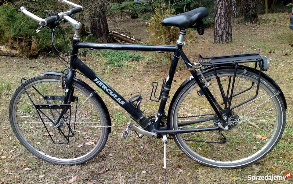 Duży aluminiowy rower trekkingowy Hercules Tibet