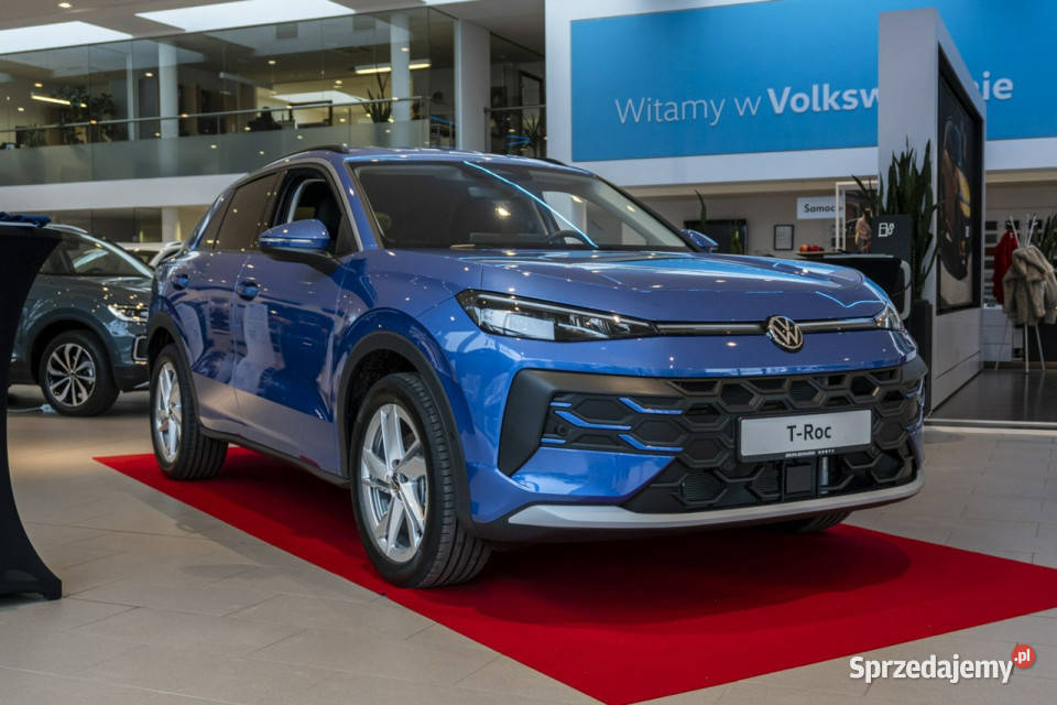 Volkswagen TRoc Life 15 eTSI 150 DSG Dostępny relingi dachowe łódzkie Łódź sprzedam
