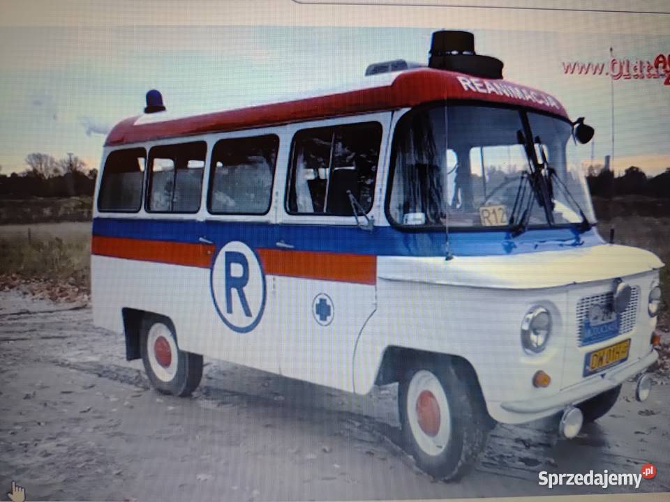 Nysa 522 karetka reanimacyjna ambulans warmińsko-mazurskie Kurzętnik