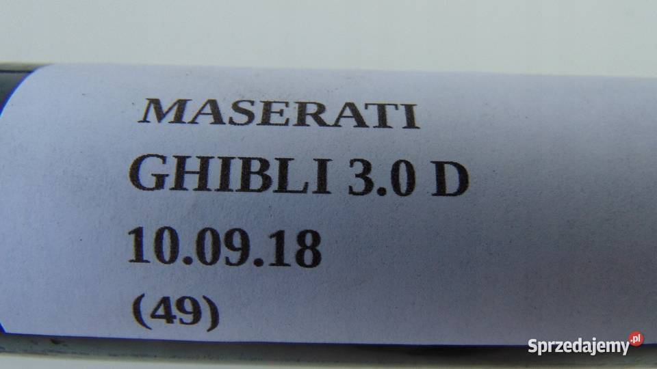 PÓŁOŚ TYŁ TYLNA PRAWA MASERATI GHIBLI 30D Nowy Tomyśl