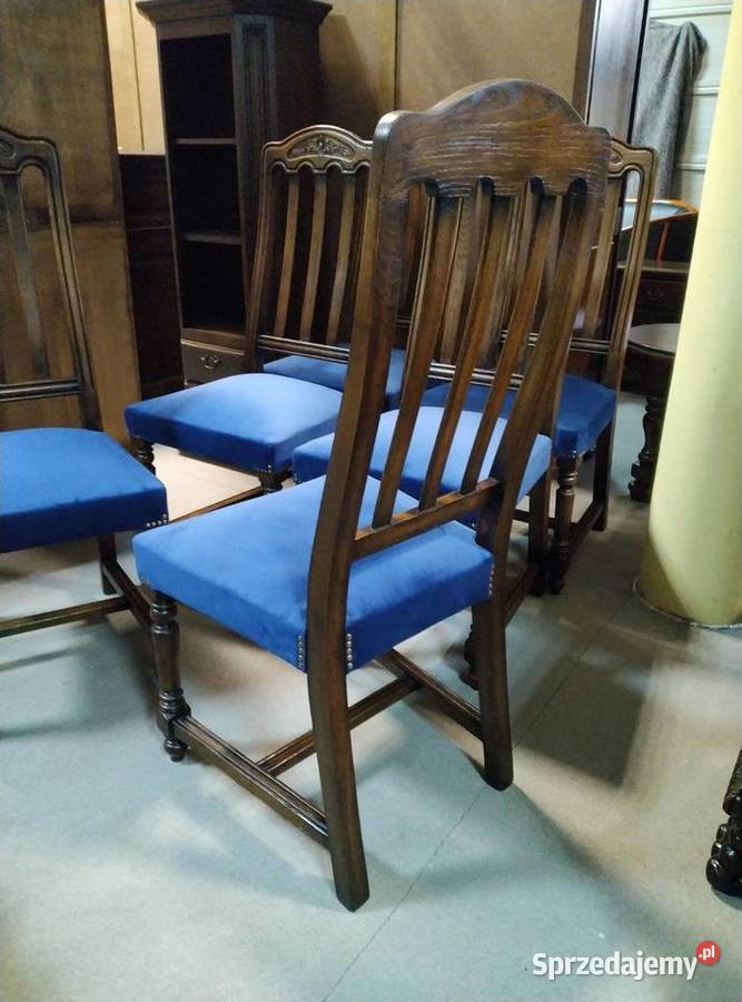 Krzesła 6 sztuk komplet wysoka jakość solidnie Białystok