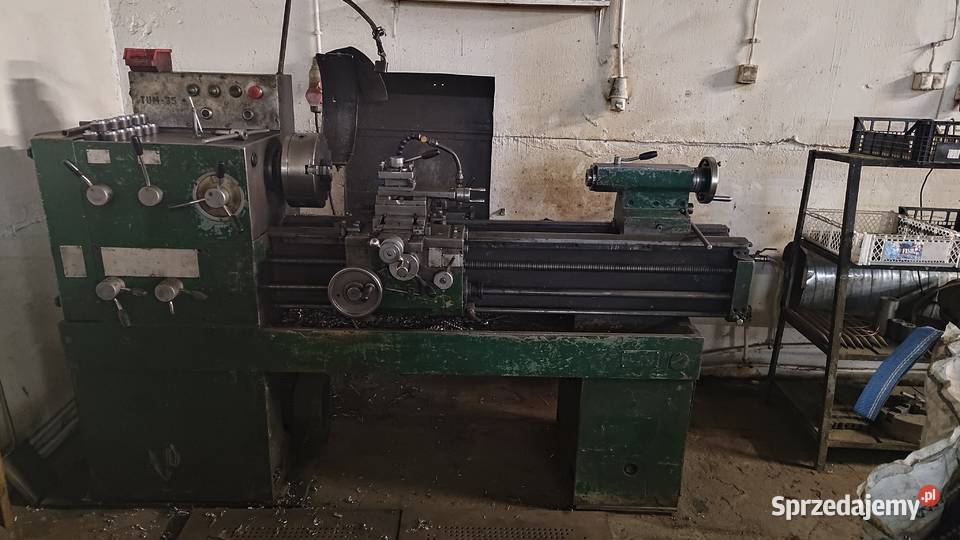 Tokarka uniwersalna TUM 35 polska produkcja 9 Toruń