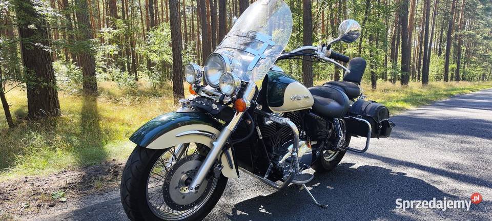 Piękna Honda Shadow 1100 wielkopolskie
