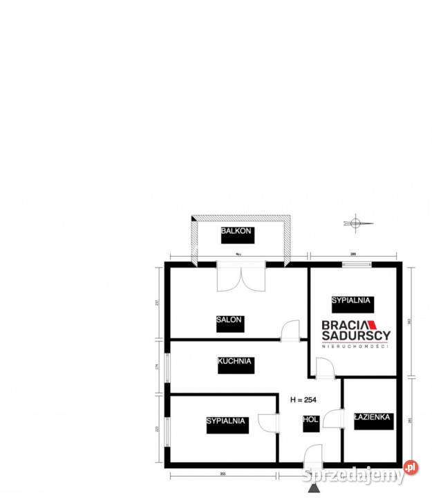 Mieszkanie Kraków Rydlówka 4584m2 3pokojowe