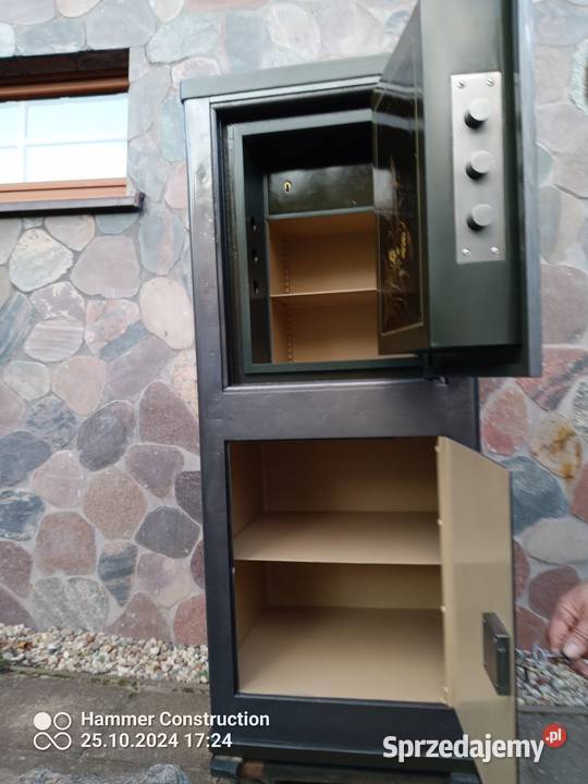 Zabytkowy Stary Sejf loft kasa w stylu wielkopolskie Nowy Tomyśl