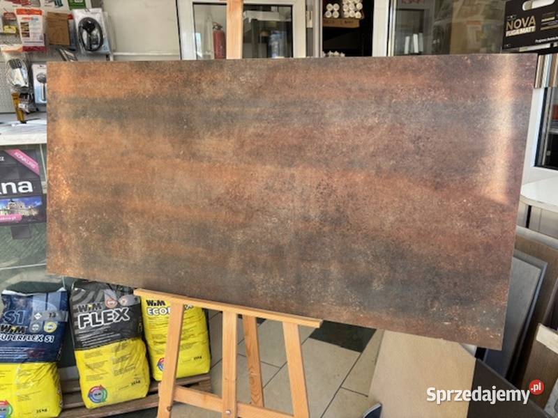 Płytka płytka rdza rdzawa 60x120 rektyfikowana Zakopane