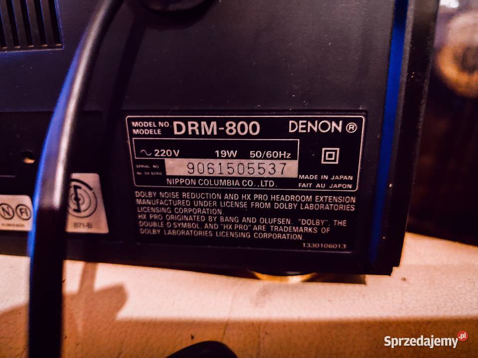 magnetofon Denon DRM800 Magnetofony Lubin