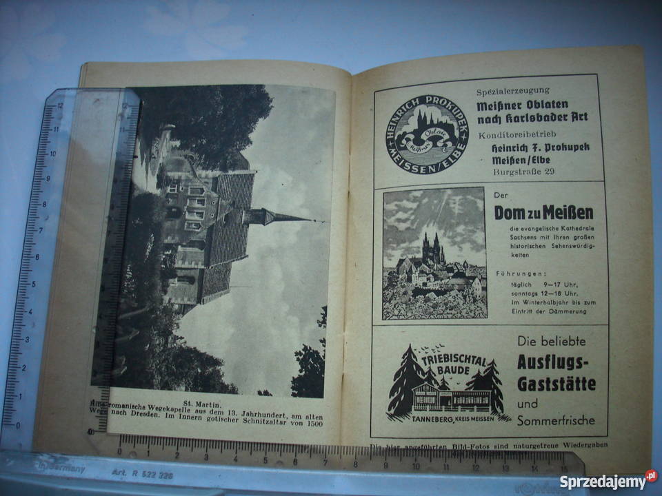 III RzeszaMeisen Manufaktur Porzellan Barlinek