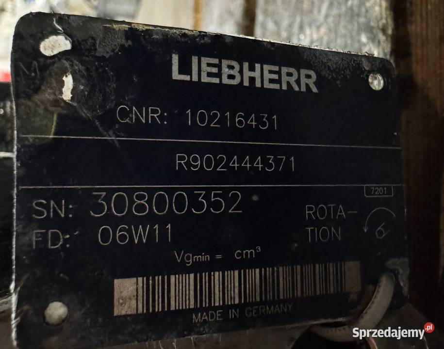 Rexroth AH A10V O 45 DFR131LVSC12N00 SO413 Układ hydrauliczny Poznań