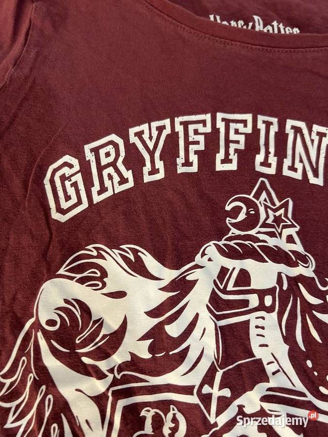 Tshirt koszulka bordowa burgundowa Harry Potter Topy i koszulki Topy i koszulki sprzedam