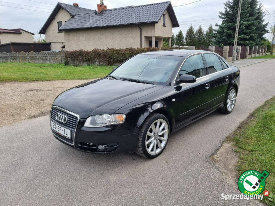 Audi A4 18T 163 Zadbana Sprowadzona Bezwypadkowa tempomat A4 sprzedam