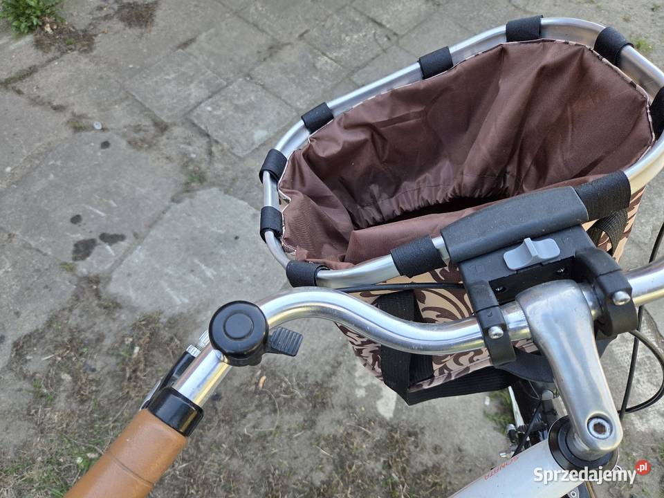 Fajny rower damski z ślicznym koszykiem Zaborowice