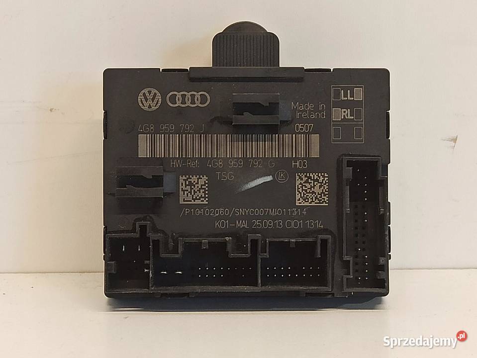 AUDI A6 C7 A7 MODUŁ DRZWI 4G8959792G 4G8959792J dolnośląskie