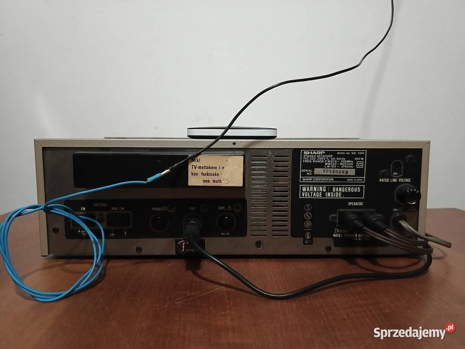 Amplituner SHARP SA 10 Moduł Bluetooth Amplitunery