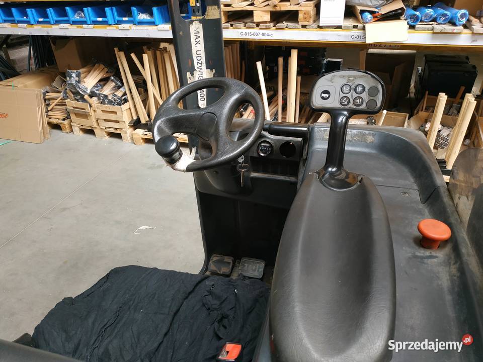 Elektryczny wózek widłowy LINDE R14 52m 14t elektryczny