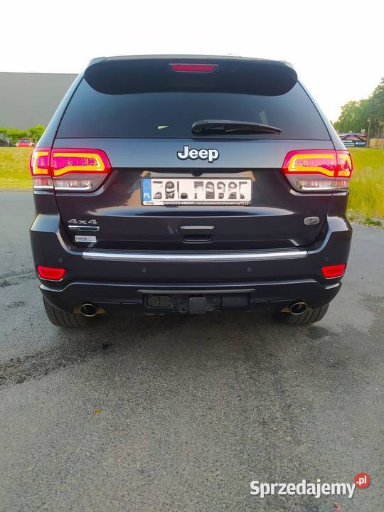 Jeep Grand Cherokke WK2 Overland grafitowy Nowogard