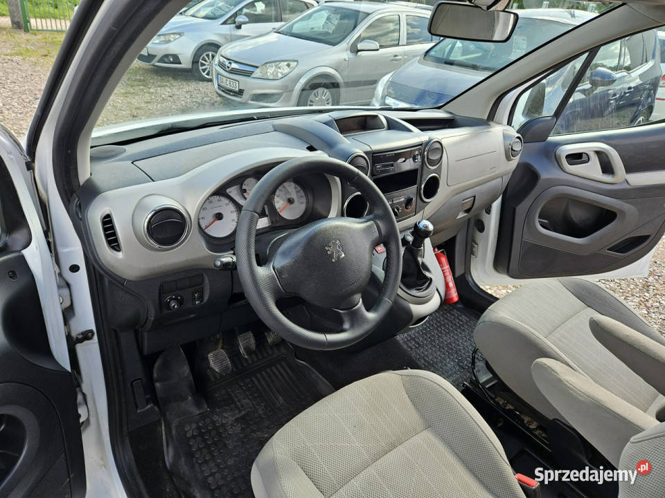 Peugeot Partner Opłacony Zdrowy Zadbany 75KM Kisielice