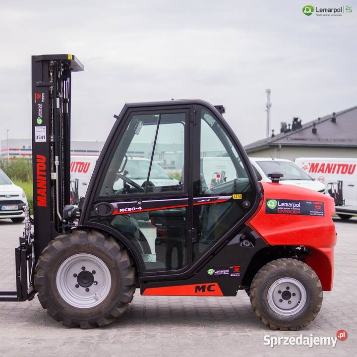 Wózek widłowy terenowy Manitou MC 304 D diesel Zator