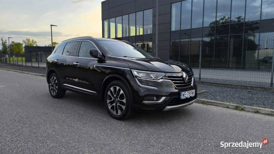 Renault Koleos Piękny 2018 20dCi 177 Automat 4x4 podgrzewane fotele Pabianice
